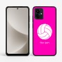 כיסוי בעיצוב אישי עם השם שלך לדגם - Motorola G96 בעיצוב כדור כדורעף