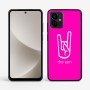 כיסוי בעיצוב אישי עם השם שלך לדגם - Motorola G96 בעיצוב יד סלע