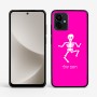 כיסוי בעיצוב אישי עם השם שלך לדגם - Motorola G96 בעיצוב סקלטון