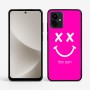 כיסוי בעיצוב אישי עם השם שלך לדגם - Motorola G96 בעיצוב סמיילי
