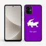 כיסוי בעיצוב אישי עם השם שלך לדגם - Motorola G96 בעיצוב תנין