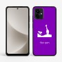 כיסוי בעיצוב אישי עם השם שלך לדגם - Motorola G96 בעיצוב ג'ירפה באפריקה