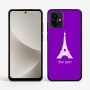 כיסוי בעיצוב אישי עם השם שלך לדגם - Motorola G96 בעיצוב מגדל אייפל