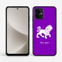כיסוי בעיצוב אישי עם השם שלך לדגם - Motorola G96 בעיצוב מזלות - אריה