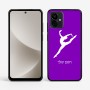 כיסוי בעיצוב אישי עם השם שלך לדגם - Motorola G96 בעיצוב בלט