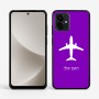 כיסוי בעיצוב אישי עם השם שלך לדגם - Motorola G96 בעיצוב טייס - טייס