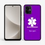 כיסוי בעיצוב אישי עם השם שלך לדגם - Motorola G96 בעיצוב חובש