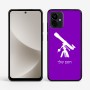 כיסוי בעיצוב אישי עם השם שלך לדגם - Motorola G96 בעיצוב טלסקופ