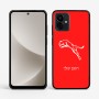 כיסוי בעיצוב אישי עם השם שלך לדגם - Motorola G96 בעיצוב פומה