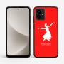 כיסוי בעיצוב אישי עם השם שלך לדגם - Motorola G96 בעיצוב בלרינה