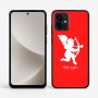 כיסוי בעיצוב אישי עם השם שלך לדגם - Motorola G96 בעיצוב קופידון