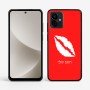 כיסוי בעיצוב אישי עם השם שלך לדגם - Motorola G96 בעיצוב שפתיים - נשיקה