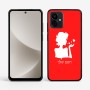 כיסוי בעיצוב אישי עם השם שלך לדגם - Motorola G96 בעיצוב אהבת נשים