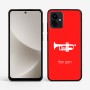 כיסוי בעיצוב אישי עם השם שלך לדגם - Motorola G96 בעיצוב חצוצרה