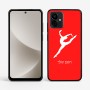 כיסוי בעיצוב אישי עם השם שלך לדגם - Motorola G96 בעיצוב בלט