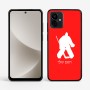כיסוי בעיצוב אישי עם השם שלך לדגם - Motorola G96 בעיצוב הוקי שוערים