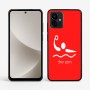 כיסוי בעיצוב אישי עם השם שלך לדגם - Motorola G96 בעיצוב כדור מים אולימפי