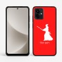 כיסוי בעיצוב אישי עם השם שלך לדגם - Motorola G96 בעיצוב סמוראי