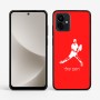 כיסוי בעיצוב אישי עם השם שלך לדגם - Motorola G96 בעיצוב שחקן טניס