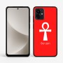 כיסוי בעיצוב אישי עם השם שלך לדגם - Motorola G96 בעיצוב אנק - מפתח החיים המצרי