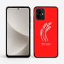 כיסוי בעיצוב אישי עם השם שלך לדגם - Motorola G96 בעיצוב חיטה גלית זהב