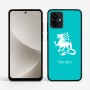 כיסוי בעיצוב אישי עם השם שלך לדגם - Motorola G96 בעיצוב דרקון