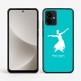 כיסוי בעיצוב אישי עם השם שלך לדגם - Motorola G96 בעיצוב בלרינה