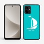 כיסוי בעיצוב אישי עם השם שלך לדגם - Motorola G96 בעיצוב סירה