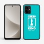כיסוי בעיצוב אישי עם השם שלך לדגם - Motorola G96 בעיצוב שחמט