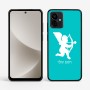 כיסוי בעיצוב אישי עם השם שלך לדגם - Motorola G96 בעיצוב קופידון