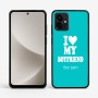 כיסוי בעיצוב אישי עם השם שלך לדגם - Motorola G96 בעיצוב אוהבת את החבר שלי