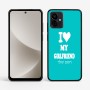 כיסוי בעיצוב אישי עם השם שלך לדגם - Motorola G96 בעיצוב אוהב את החברה שלי