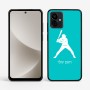 כיסוי בעיצוב אישי עם השם שלך לדגם - Motorola G96 בעיצוב שחקן בייסבול