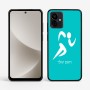 כיסוי בעיצוב אישי עם השם שלך לדגם - Motorola G96 בעיצוב רצים אולימפיים