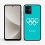 כיסוי בעיצוב אישי עם השם שלך לדגם - Motorola G96 בעיצוב אולימפי