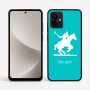 כיסוי בעיצוב אישי עם השם שלך לדגם - Motorola G96 בעיצוב שחקן פולו - סוס