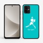 כיסוי בעיצוב אישי עם השם שלך לדגם - Motorola G96 בעיצוב שחקן טניס