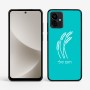 כיסוי בעיצוב אישי עם השם שלך לדגם - Motorola G96 בעיצוב חיטה גלית זהב
