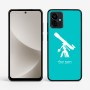 כיסוי בעיצוב אישי עם השם שלך לדגם - Motorola G96 בעיצוב טלסקופ
