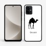 כיסוי בעיצוב אישי עם השם שלך לדגם - Motorola G96 בעיצוב גמל