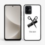 כיסוי בעיצוב אישי עם השם שלך לדגם - Motorola G96 בעיצוב מעצב שיער