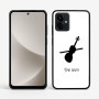 כיסוי בעיצוב אישי עם השם שלך לדגם - Motorola G96 בעיצוב כינור