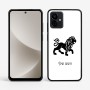 כיסוי בעיצוב אישי עם השם שלך לדגם - Motorola G96 בעיצוב מזלות - אריה
