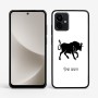 כיסוי בעיצוב אישי עם השם שלך לדגם - Motorola G96 בעיצוב מזלות - שור