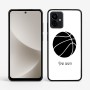 כיסוי בעיצוב אישי עם השם שלך לדגם - Motorola G96 בעיצוב כדורסל