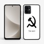 כיסוי בעיצוב אישי עם השם שלך לדגם - Motorola G96 בעיצוב פטיש ומגל