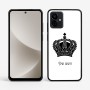 כיסוי בעיצוב אישי עם השם שלך לדגם - Motorola G96 בעיצוב כתר מלכותי