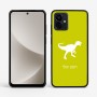 כיסוי בעיצוב אישי עם השם שלך לדגם - Motorola G96 בעיצוב דינוזאור