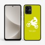 כיסוי בעיצוב אישי עם השם שלך לדגם - Motorola G96 בעיצוב מוטוקרוס