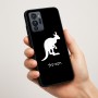 כיסוי בעיצוב אישי עם השם שלך לדגם - Motorola G96 בעיצוב קנגורו